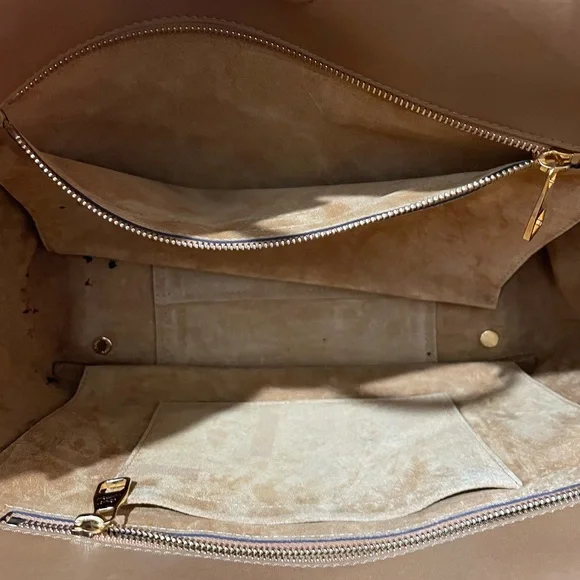 Louis Vuitton Monogram Cuir Orfevre Tote W PM Noisette - Picture 11 of 11